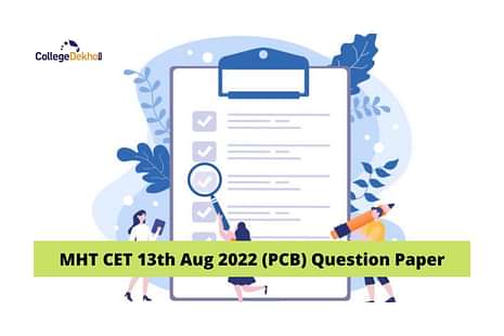 MHT CET 13th Aug 2022 (PCB) Question Paper