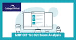 MHT CET 1st Oct 2020 (Shift 1, 2) Exam & Question Paper Analysis, Answer Key, Solutions