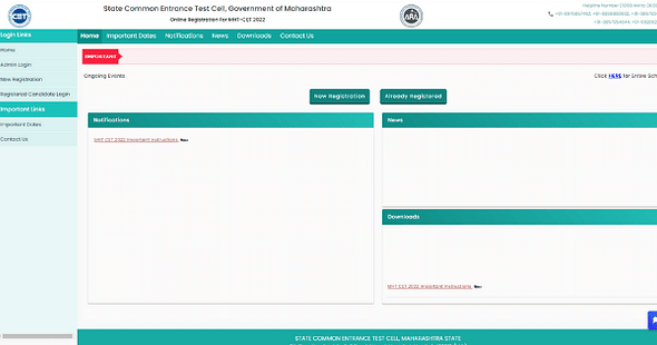 MHT CET 2022 Official Website (Launched) – Check Link & Other Details