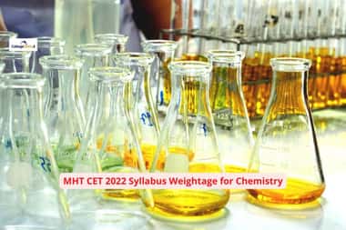 MHT CET 2022 Syllabus Weightage for Chemistry