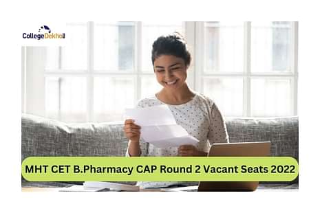 MHT CET B.Pharmacy CAP Round 2 Vacant Seats 2022