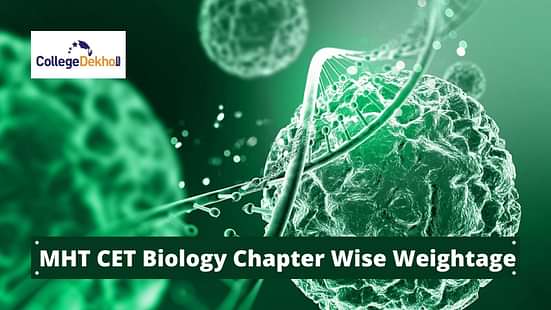 MHT CET 2022 Chapter Wise Weightage of Biology