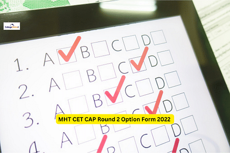 MHT CET CAP Round 2 Option Form 2022 Releasing Today: Link, Important Instructions