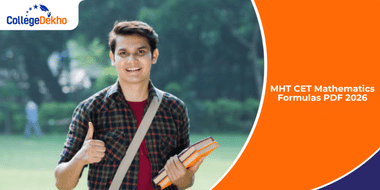 MHT CET Mathematics Formulas PDF 2026