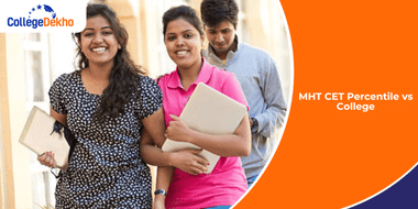 MHT CET Percentile vs College
