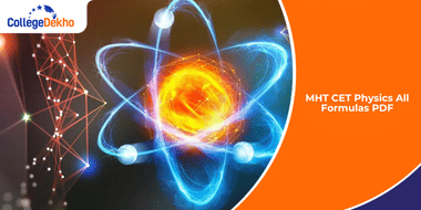 MHT CET Physics All Formulas PDF