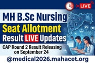 MH B.Sc Nursing CAP Round 2 Result 2026 (OUT): Check Selection List PDF at medical2026.mahacet.org