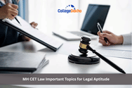 MH CET Law 2026 Important Topics for Legal Aptitude Section