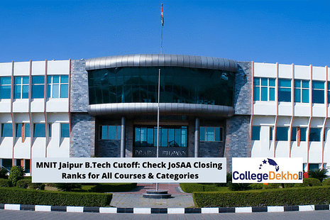 MNIT Jaipur B.Tech Cutoff: Check JoSAA Closing Ranks for All Courses & Categories