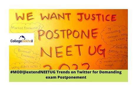 #MODIJIextendNEETUG Trends on Twitter - Aspirant Continue Demand to Postpone NEET 2022