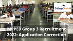 MPPEB Group 3 2022 Correction window