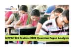MPPSC SSE Prelims 2022 Question Paper Analysis