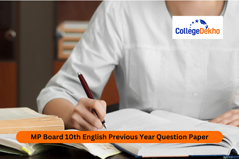 MP Board Class 10 English Previous Year Question Paper - Download PDF ...