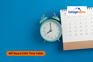 MP Board 10th Time Table 2026