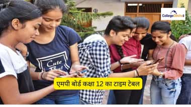 एमपी बोर्ड 12वीं टाइम टेबल 2026 (MP Board 12th Time Table 2026 in Hindi)