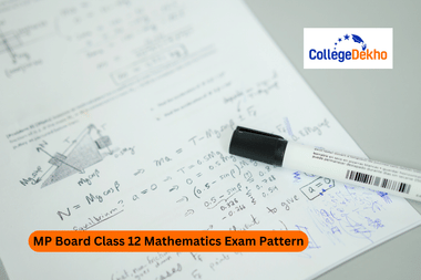 MP Board Class 12 Mathematics Exam Pattern 2026