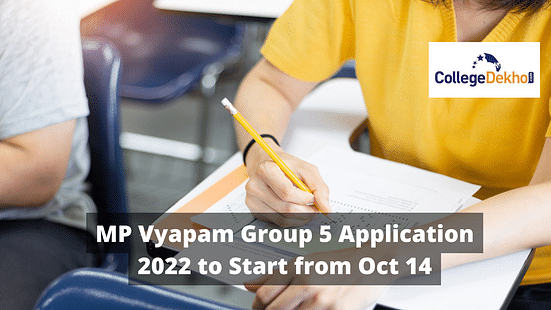 MP Vyapam Group 5 Application 2022 to Start from Oct 14