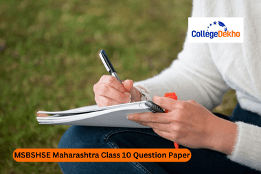 MSBSHSE Maharashtra Class 10 Question Paper 2025-26