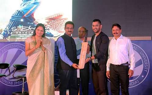 MS Dhoni Scholarship Launched by LPU for Skilled Cricketers
