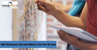 Mumbai University B.Com Second Merit List 2021