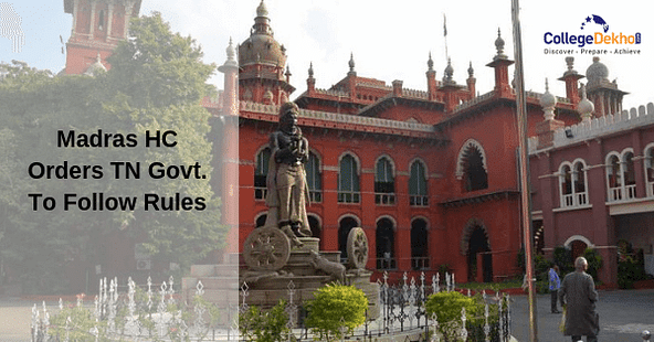  Madras HC Orders Tamil Nadu Govt to Follow UGC Norms