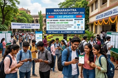 Maharashtra B.Sc Agriculture Seat Allotment 2026 LIVE Updates: CAP Round 1 Result Release Time; Instructions