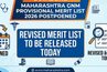 Maharashtra GNM Provisional Merit List 2026 Releasing Today @medical2026.mahacet.org