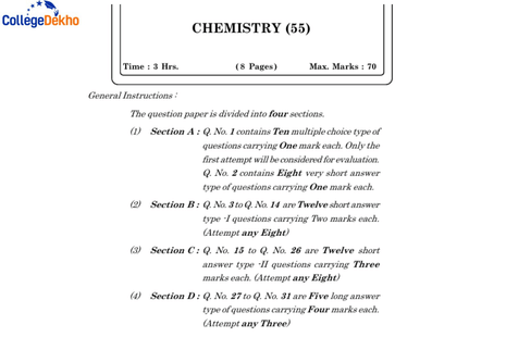 Maharashtra HSC Chemistry Exam 2026 LIVE