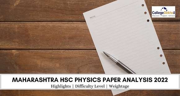 Maharashtra 12th Physics Question Paper Analysis 2022