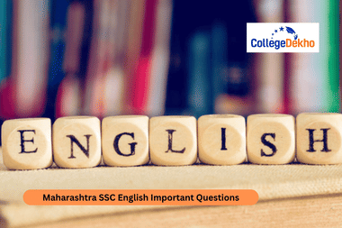 Maharashtra SSC English Important Questions 2026