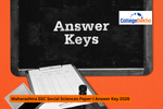 Maharashtra SSC Social Sciences Paper-I (History and Political Science) Answer Key 2026
