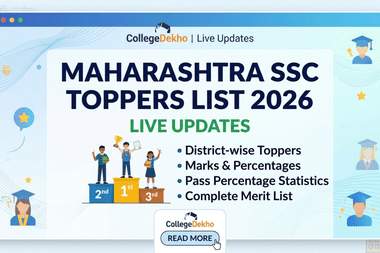 Maharashtra SSC Toppers List 2026 Live Updates: Result Link at 1 PM; District-wise Topper Names