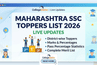 Maharashtra SSC Toppers List 2026 Live Updates: Result Link at 1 PM; District-wise Topper Names