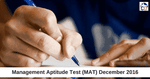 MAT December Pen-Paper Based Test Successfully Conducted on 11th December 2016