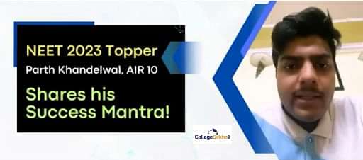 Meet Jaipur's Parth Khandelwal Who Secured AIR 10 in NEET 2023!
