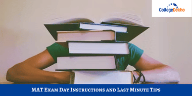 Last Minute Preparation Tips and Exam Day Instructions for MAT 2022 Exam