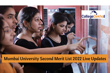 Mumbai University Second Merit List 2022 Live Updates: MU to Release 2nd List Today, Direct Link to Check, Cutoff Details
