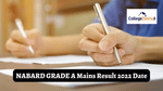 NABARD GRADE A Mains Result 2022 Date