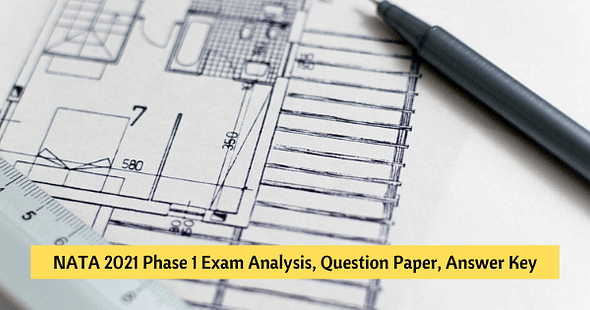 NATA 2021 Phase 1 Question Paper Analysis, Answer Key, Solutions