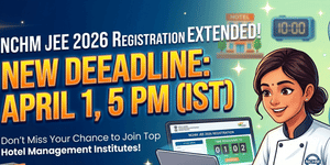 NCHM JEE 2026 Registration Deadline Extended Again by NTA; Check new dates, direct link to apply