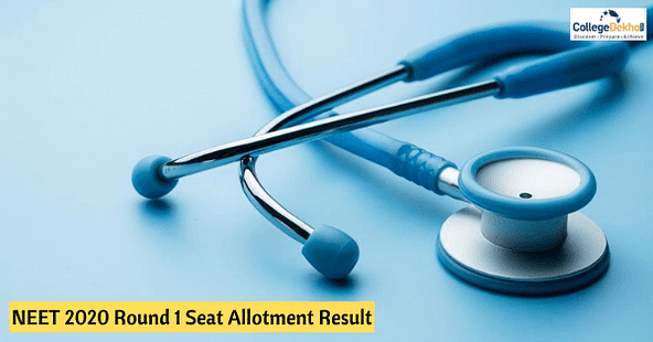 NEET 2020 Round 1 Seat Allotment Result