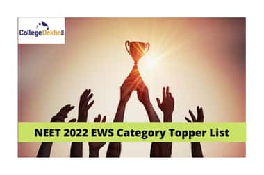 NEET 2022 EWS Category Topper List