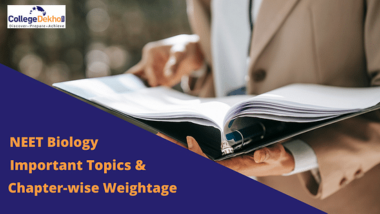 NEET 2024 Biology Topic-Wise Weightage & List of Important Topics