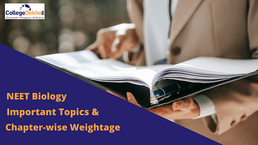 NEET 2025 Biology Topic-Wise Weightage & List of Important Topics