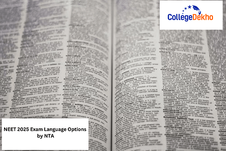 NEET 2025 Exam Language Options by NTA