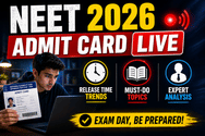 NEET 2026 Admit Card Link (OUT) LIVE Updates: Hall Ticket Released; Important Topics