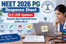 NEET 2026 PG Response Sheet LIVE Updates: Answer Key Expected Soon @nbe.edu.in