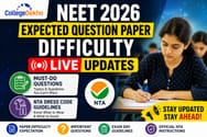 NEET 2026 Question Paper Expected Difficulty LIVE: Must-Do Questions & NTA Dress Code Guidelines