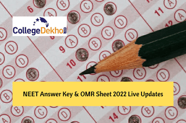 NEET Answer Key 2022 Live Updates: NTA NEET OMR Sheet & Answer Key to be Released at neet.nta.nic.in, Marks vs Rank, Expected Cutoff