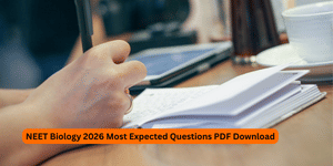 NEET Biology 2026 Most Expected Questions PDF